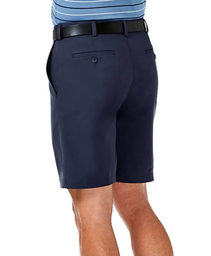  Haggar® Cool 18 PRO Stretch Solid Flat Front Shorts